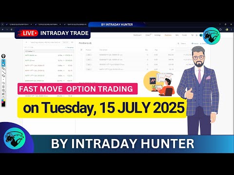 Live Bank Nifty Option Trading 📈 | Intraday Trading by Intraday Hunter