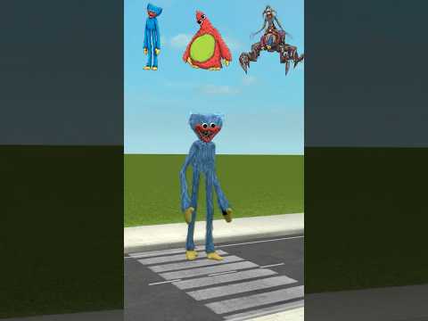 Поппи Плейтайм vs Пешеходный Переход ЧЕЛЛЕНДЖ #gmod #sfm