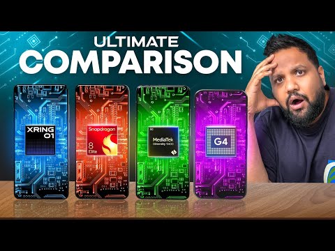 Ultimate Android Flagship Chipset Comparison - XRing 01 vs SD 8 Elite vs Dimensity 9400 vs Tensor G4