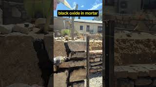 Recycled concrete corner build process #construction #concrete #satisfying