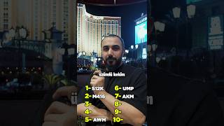 Tüm zamanların en favori PUBG silahlarını sıraladım! #shorts #pubgmobile