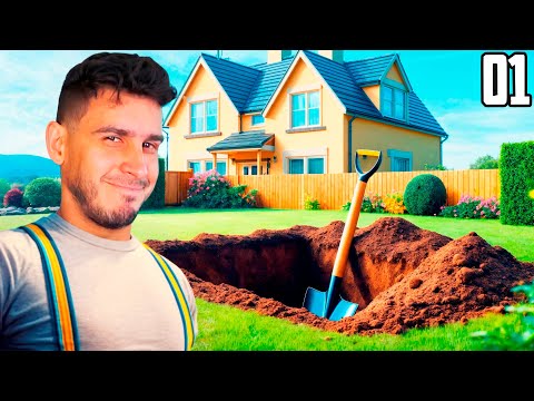 El Juego de Cavar un HOYO en el Jardin de tu Casa ! A Game About Digging A Hole | Cap 1