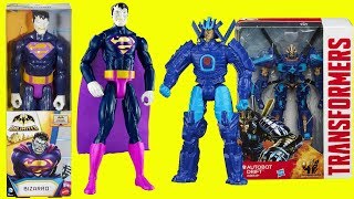 Superhero Toys TV, Blockdown, Optimus Prime sliver, Black Widow, Batman Beyond, autobot drift
