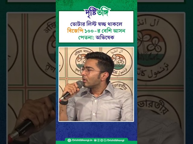 ভোটার লিস্ট স্বচ্ছ থাকলে বিজেপি ১০০-র বেশি আসন পেতনা: #AbhishekBanerjee 

 #AmitShah #NarendraModi #BJP #TMC #Parliament #VoterList #ECI #SIR #Voters #Election #NDA #INDIABloc #Drishtibhongi

সব জায়গায় একই খবর দেখে দেখে বিরক্ত? চেনা খবর নতুন দৃষ্টিভঙ্গিতে পেতে সাবস্ক্রাইব করুন আমাদের চ্যানেল।

YouTube: https://www.youtube.com/channel/UCWrA...

Facebook: https://www.facebook.com/DrishtibhongiIN

Twitter: https://twitter.com/Drishtibhongi

Instagram: https://www.instagram.com/drishtibhongi
--------------------------------------------------------------------------------------------------












----------------------------------------------------------------------------------------
#Drishtibhongi #News #BreakingNews #Headline #Media #KolkataNews #BengaliNews #BanglaNews #NationalNews #WestBengal #Kolkata #NorthBengal #SouthBengal #Video #Videos #NewsVideos #BreakingNewsVideos #NewsBulletin #Bulletin #Khobor #BanglaKhobor #KhasKhobor #TatkaKhobor #TajaKhobor #WebPortal #WebNews #NewsPortal #Trinamool #BJP #CPIM #Congress #Politics #Entertainment