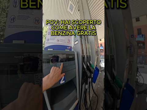 HO SCOPERTO COME AVERE LA BENZINA GRATIS!!! #shorts