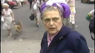 Crazy Old Lady Says Donald Trump is Hitler