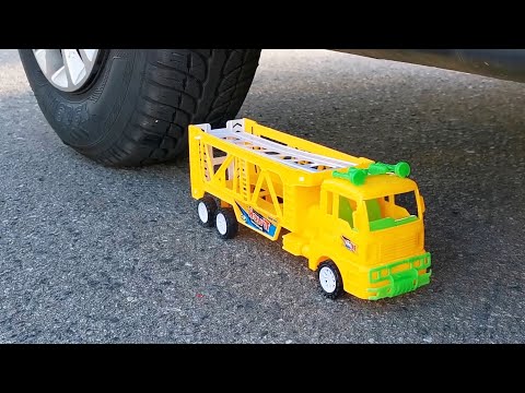 Car vs Truck - Crushing Crunchy & Soft Things by Car - Satisfying videos