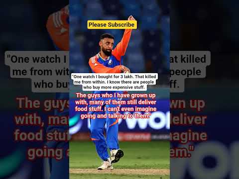 Varun chakraborty comments on luxurious items