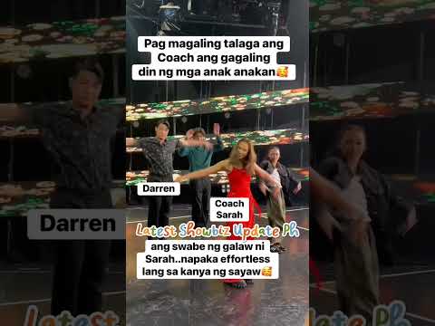 ANG SWABE NG GALAW NI SARAH NAPAKA EFFORTLESS LANG SAKNYA ANG SAYAW