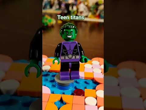 which one out of these Lego minifigures would you pick?#lego #legominifigures #teentitans #superhero