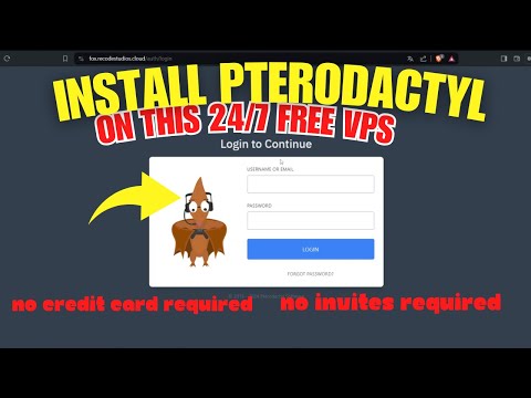 Host your OWN PTERODACTYL for FREE Today ! 24/7 Root Acces - Halex