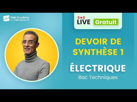 🔴 Rec | Bac techniques | Électrique | Révision pour devoir synthèse 1