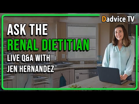 Chronic Kidney Disease Diet: Live Q&A with Renal Dietitian Jen Hernandez (December 2023)