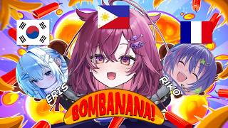 ◤Bombanana◢ A FILIPINO, KOREAN, AND FRENCH WALK INTO A BAR.. | #JunoUm