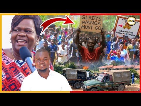 Mawego Erupts! Angry Mourners HUMILIATE Gladys Wanga over Albert Ojwang burial|Plug Tv Kenya
