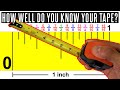 Tape Measure Basics Quiz