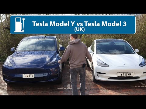 (UK) Tesla Model Y vs Tesla Model 3