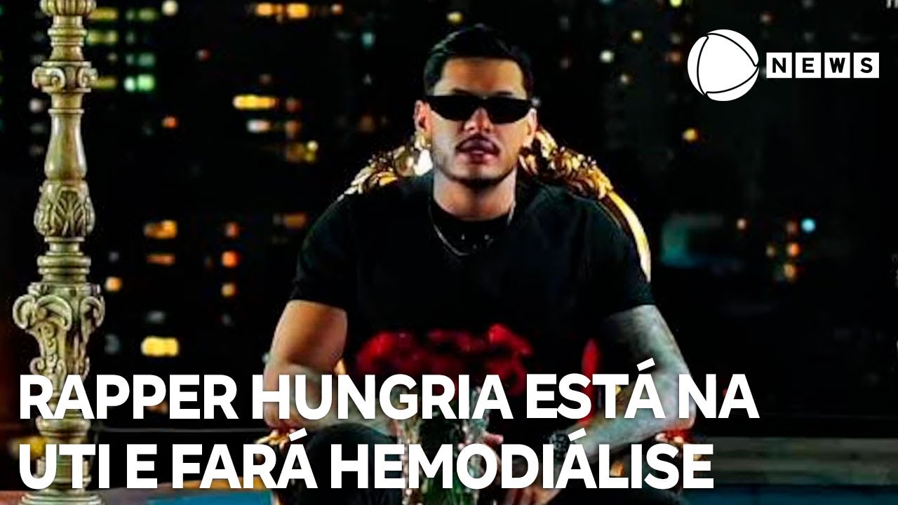 Rapper Hungria está na UTI e fará hemodiálise