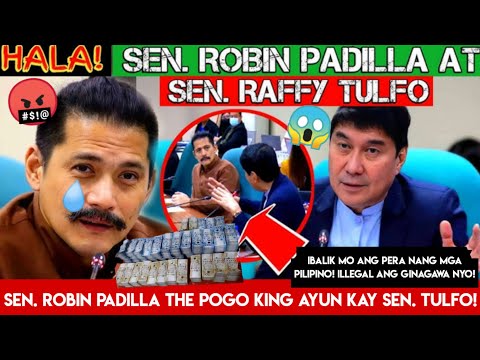 LAGAPAK! ROBIN PADILLA, BINARA sa SENADO, THE POGO KING na AARESTOHIN NA! BISTADO ang PANLOLOKO! 🤬