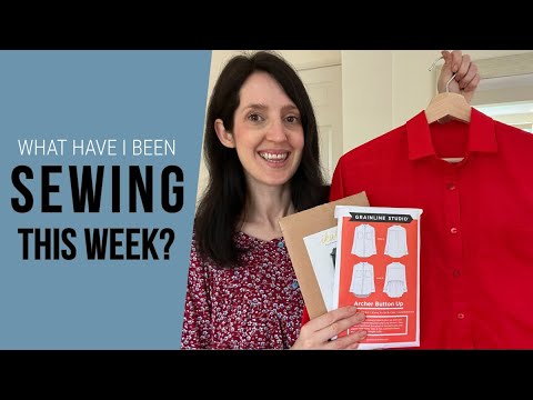 What have I been sewing? | Grainline Archer shirt! | & other new makes