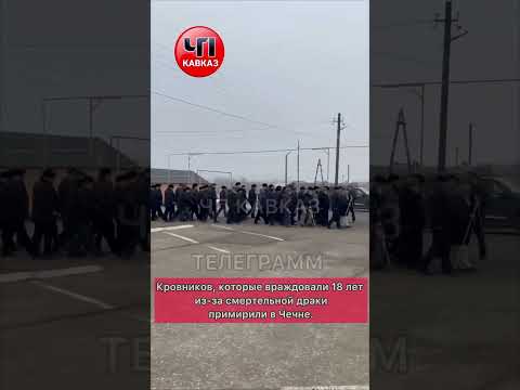 Кровников, которые враждовали 18 лет из-за смертельной драки, примирили в Чечне - Чп Чечня Кавказ