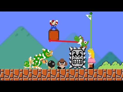 Every Time Mario Jumps on an Enemy, He Switches Places With It