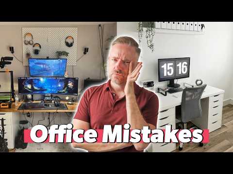 Home Office Design Mistakes & How To Fix Them!