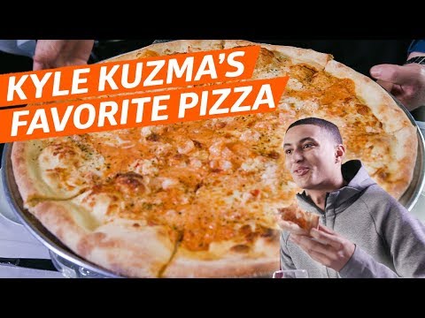 Eater x NBA: Lobster Pizza Is Laker Kyle Kuzma's Comfort Food of Choice