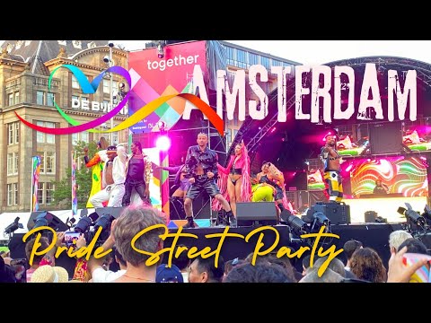 &#127752; AMSTERDAM PRIDE STREET PARTY 2024 | PRIDE FESTIVAL LGBTQIA