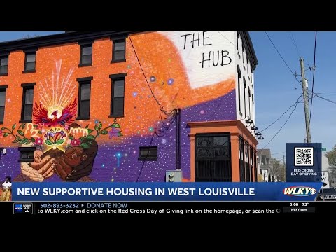 YouTube video thumbnail: New Supportive Housing Opens in West Louisville