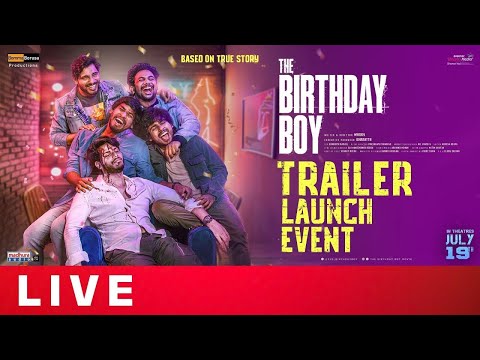 LIVE: The Birthday Boy Trailer Launch Event | Ravi Krishna | Whisky | Bharath | Madhura Audio