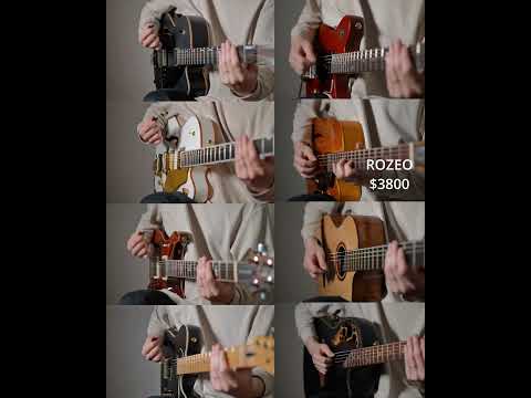 Ibanez vs. Gretsch vs. PRS vs. Fender vs. Ovation vs. Handmade