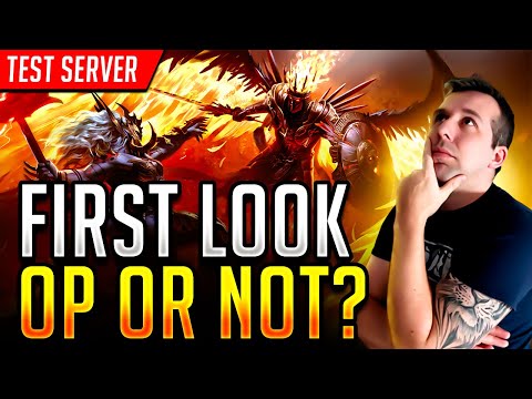 FIRST LOOK AT THE NEW MYTHICAL CHAMPIONS #testserver | Raid: Shadow Legends