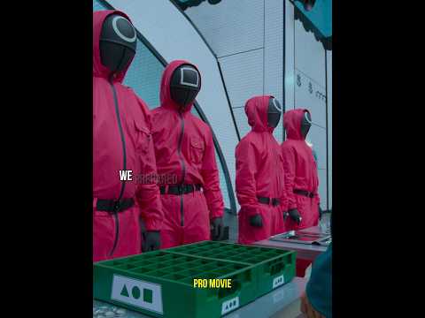 The bad guys took the food from the other participants😡 | Squid Game #movie  #series
