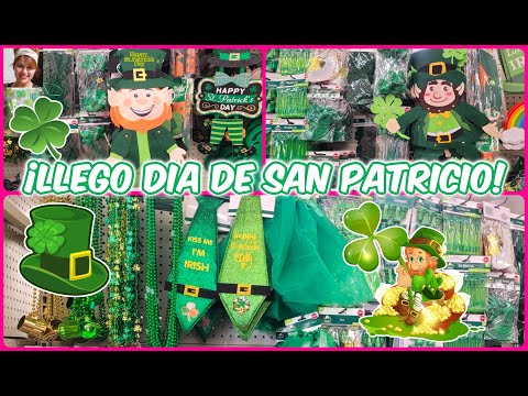 ⭐¡DOLLAR TREE! ☘️¡TODO PARA CELEBRAR EL DIA DE SAN PATRICK'S DAY☘️🍺! #dollartree  #recorrido