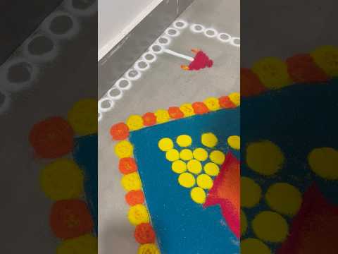 Dhanteras Rangoli🌸 #shorts #rangoli #diwali2025 #dhanteras #dhantrayodashi #diwalirangoli