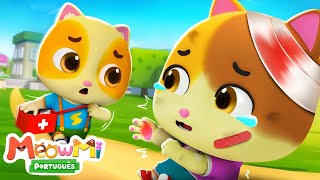 🐱 Show da Família Gato - Ah! Oh! Tô Dodói! | Músicas Infantis em Português | Compilação