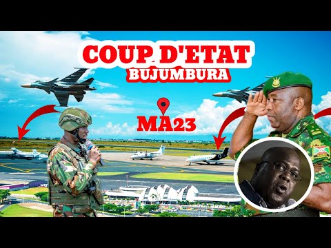COUP D'ETAT I BURUNDI🩸 DRONE ZA MA23 ZABAKOCOYE🩸 TCHISEKEDI YISAMYE YASAAANDAYE