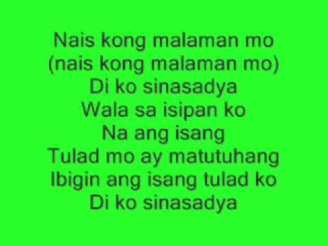 fixing a broken heart(tagalog version)-di ko sinasadya