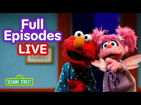 Sesame Street Full Episodes!🔴Learn ABCs, 123s, Nursery Rhymes, & MORE