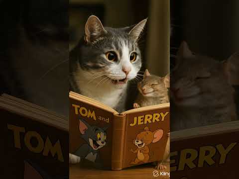 tom and jerry are friends 🧡 😂#cat #apt #cutepets #cutecat #shorts