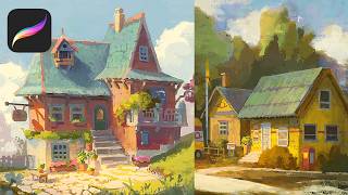 The System Behind My 'Random' Brushwork (Procreate Tutorial)🖌️