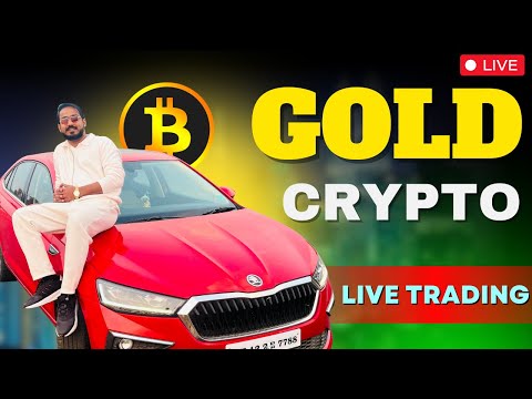 8 JAN 2025 GOLD LIVE TRADING  | CRYPTO LIVE TRADING |  FOREX LIVE TRADING  #MTK