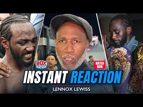 Lennox Lewis REACTS To Terence Crawford Stunning Win Over Canelo Alvarez