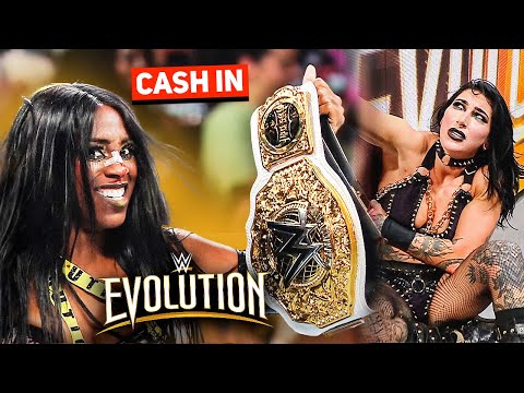 SHOCKING ENDING AT WWE EVOLUTION!!