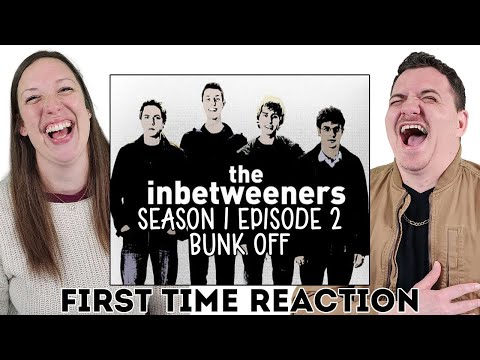 TOTAL DISASTER! AMERICANS REACT to The Inbetweeners S1E2 ‘Bunk Off’