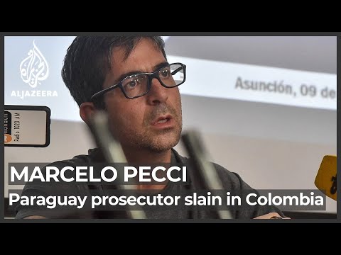 YouTube video thumbnail: Paraguay Anti-Drug Prosecutor Shot Dead on Honeymoon in Colombia