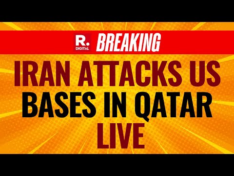 Iran Attacks US LIVE: Iran Attacks US Bases In Qatar | Israel-Iran WAR | Iran Attacks Qatar | Trump