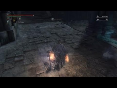 Bloodborne boss fight celestial emissary
