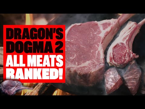 Dragon's Dogma 2 Grilled Meat RANKED From Worst To Best! DRAGON'S DOGMA II HOT MEAT COMPILATION!